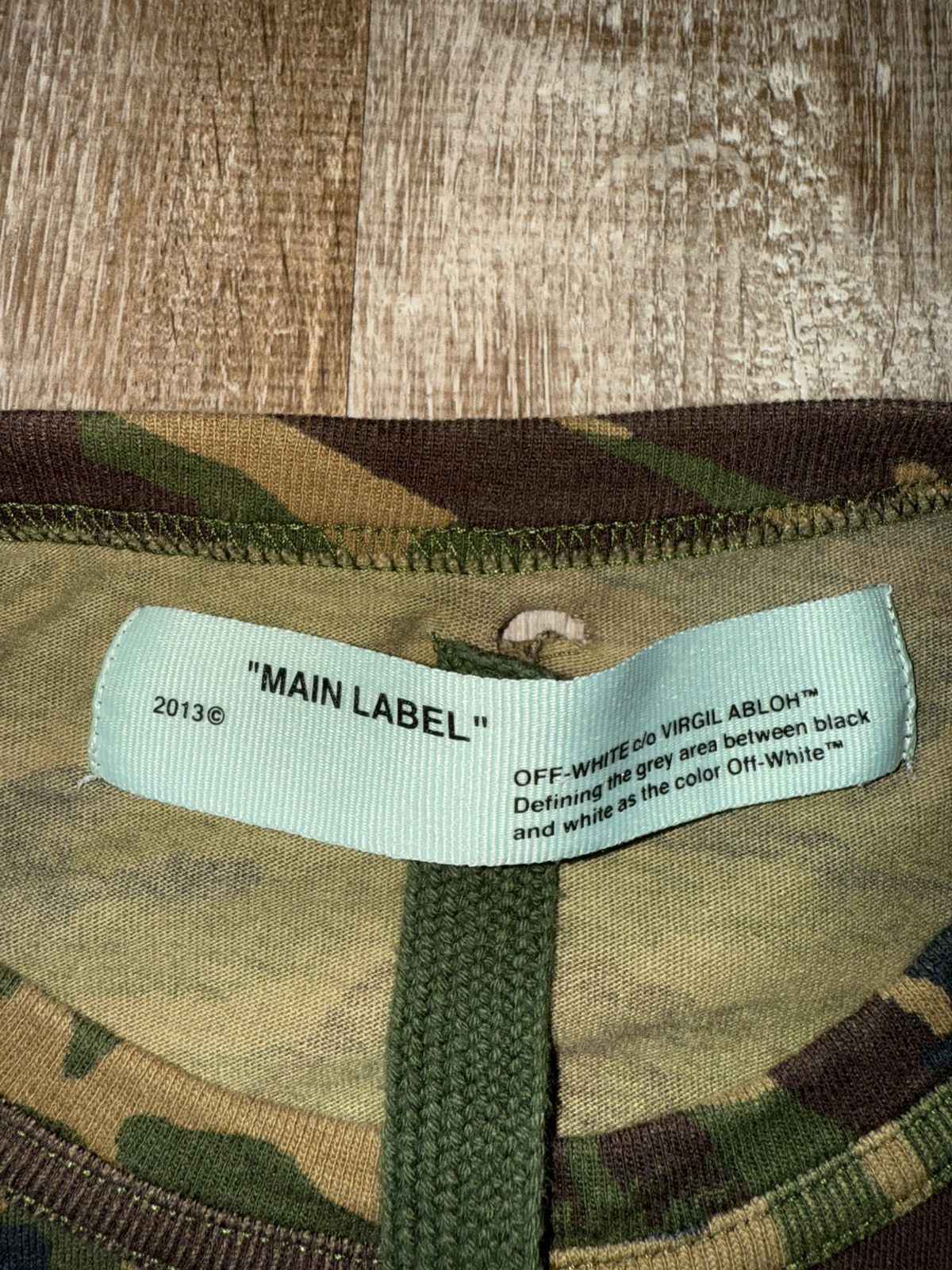Off-White × Virgil Abloh Off-White Camouflage Temperature Long Sleeve Size US XS / EU 42 / 0 - 7 Thumbnail