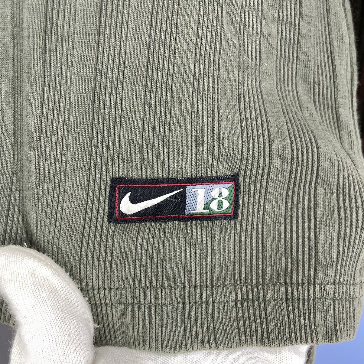Nike Vintage NIKE GOLF Quilted Long Sleeve Polo Tees #1488/AY Size US L / EU 52-54 / 3 - 6 Thumbnail