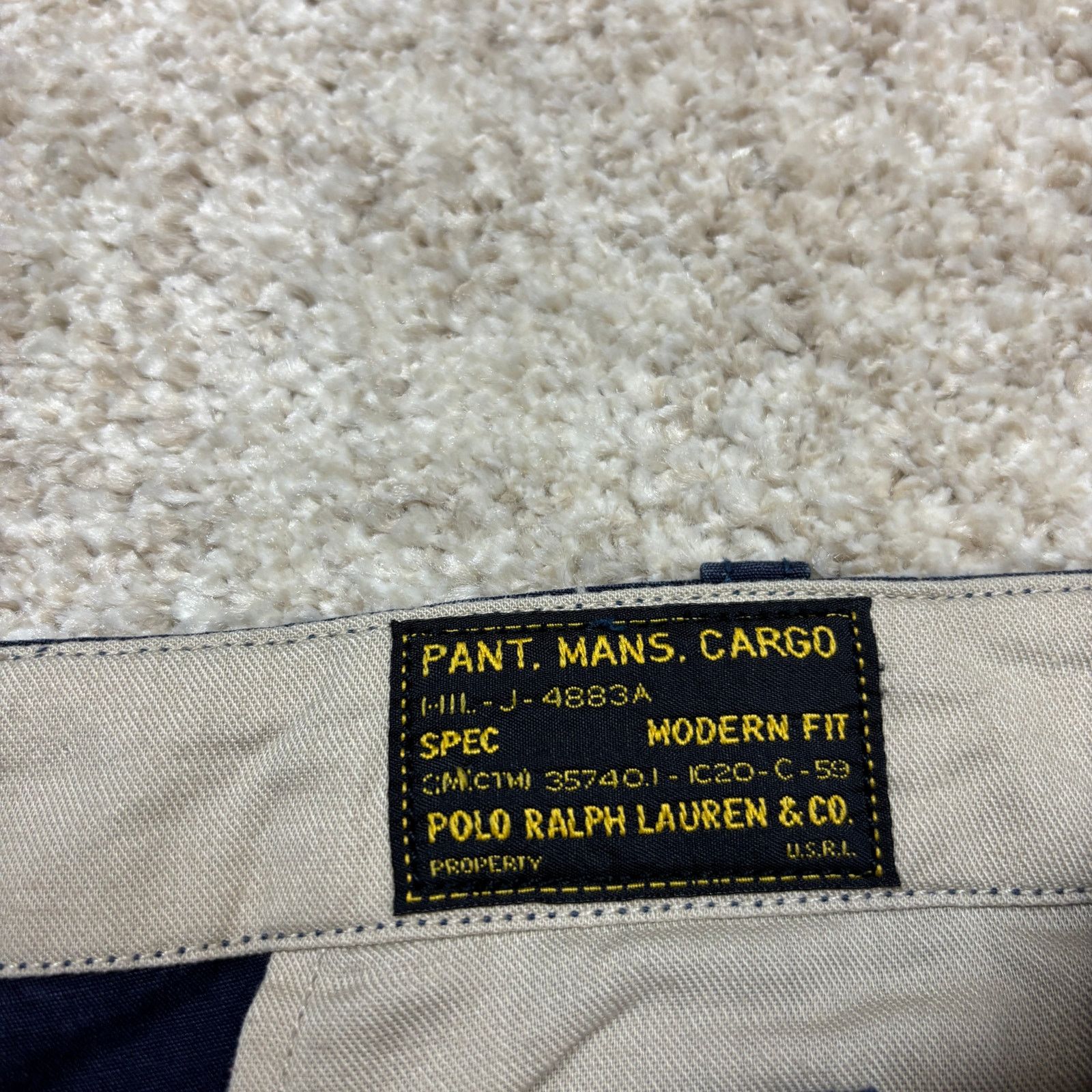 Polo Ralph Lauren × Vintage Vintage Polo Ralph Lauren RL 67 Cargo Military Pants 36x30 Size US 36 / EU 52 - 6 Thumbnail