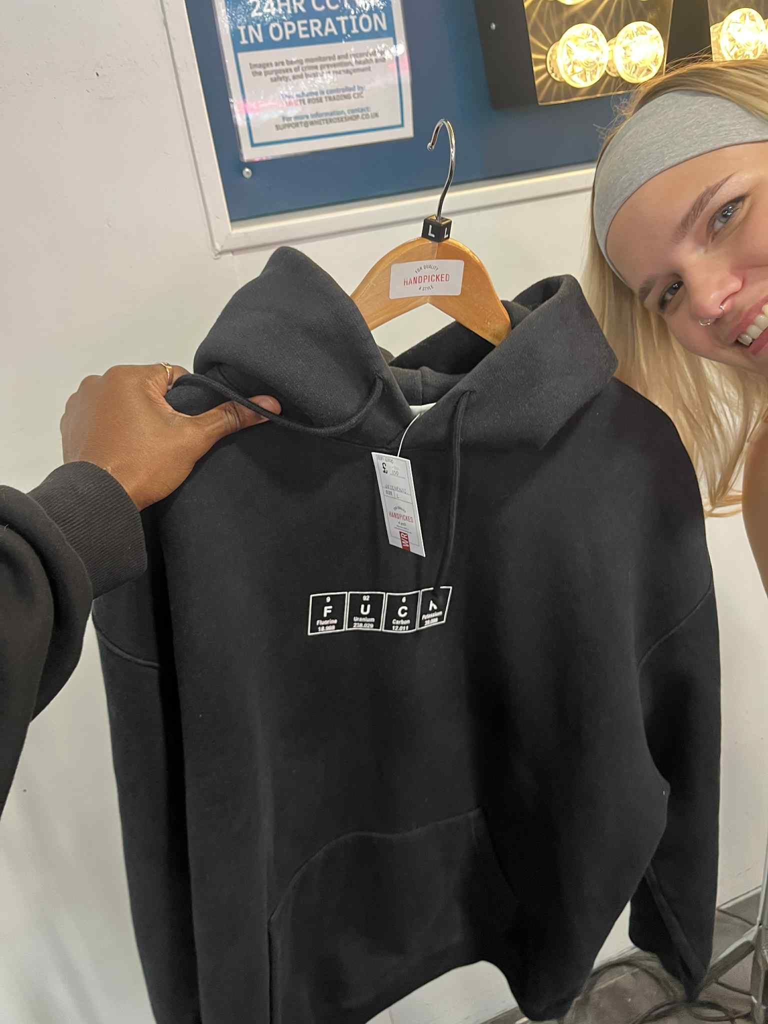 Vetements Vetements Chemical FUCK hoodie Size US L / EU 52-54 / 3 - 2 Thumbnail
