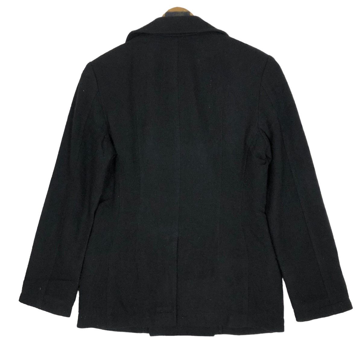 Comme des Garcons Junya Watanabe Comme Des Garcons Wool Pea Coat Size S / US 4 / IT 40 - 10 Thumbnail