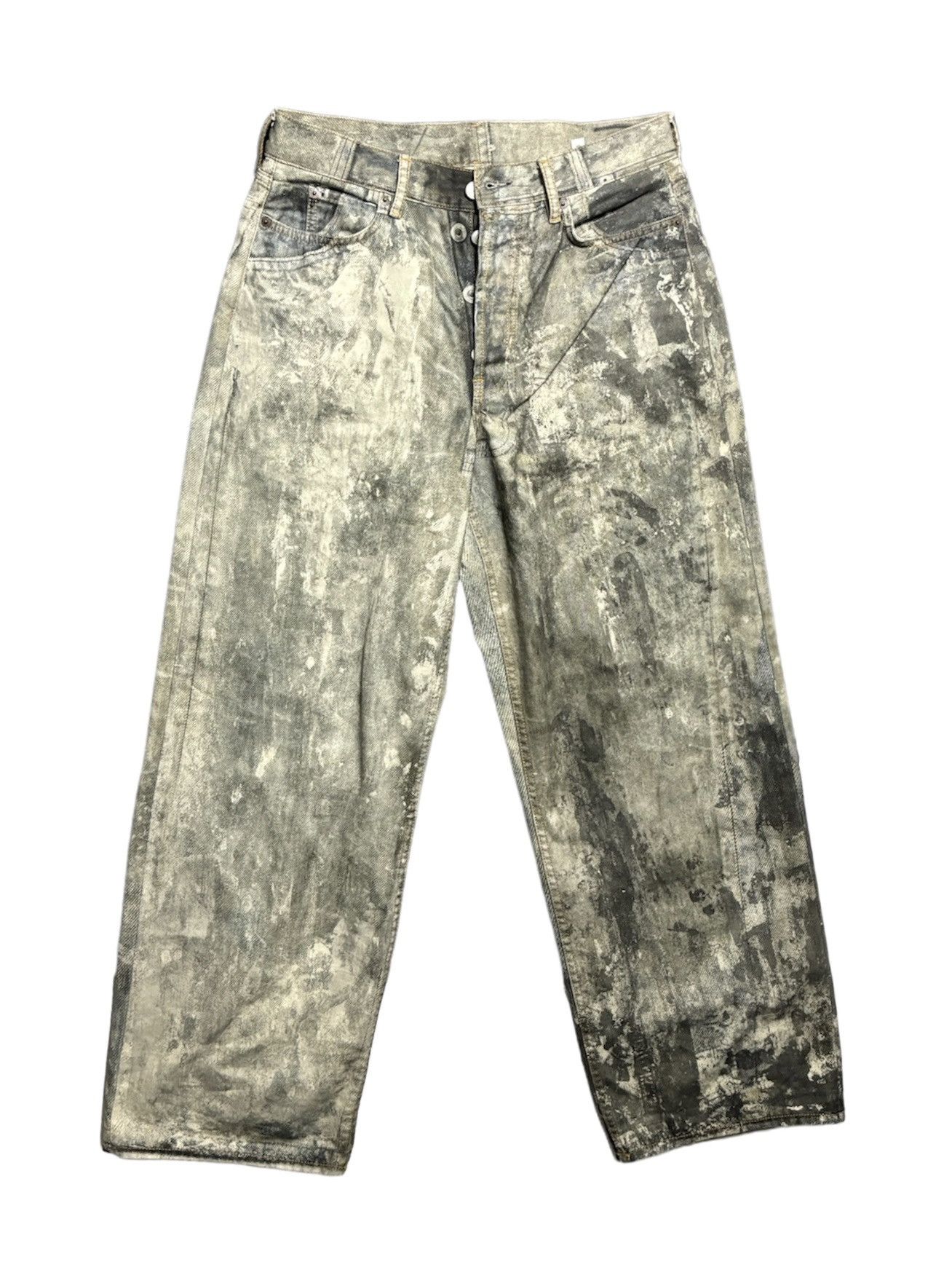 Acne Studios Acne Studios Printed Wide-Leg Jeans Size US 32 / EU 48 - 1 Thumbnail