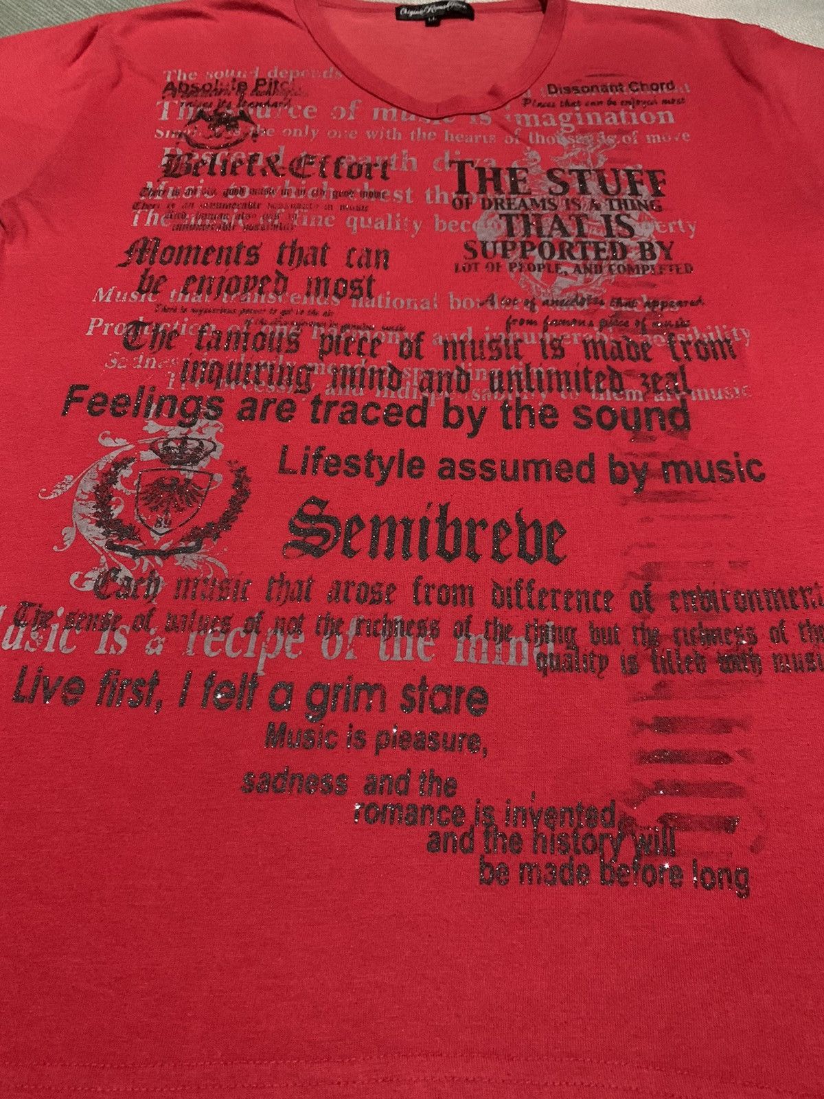 Japanese Brand Japanese Brand Poem If Six was Nine Style Short Sleeve Size US XL / EU 56 / 4 - 12 Thumbnail