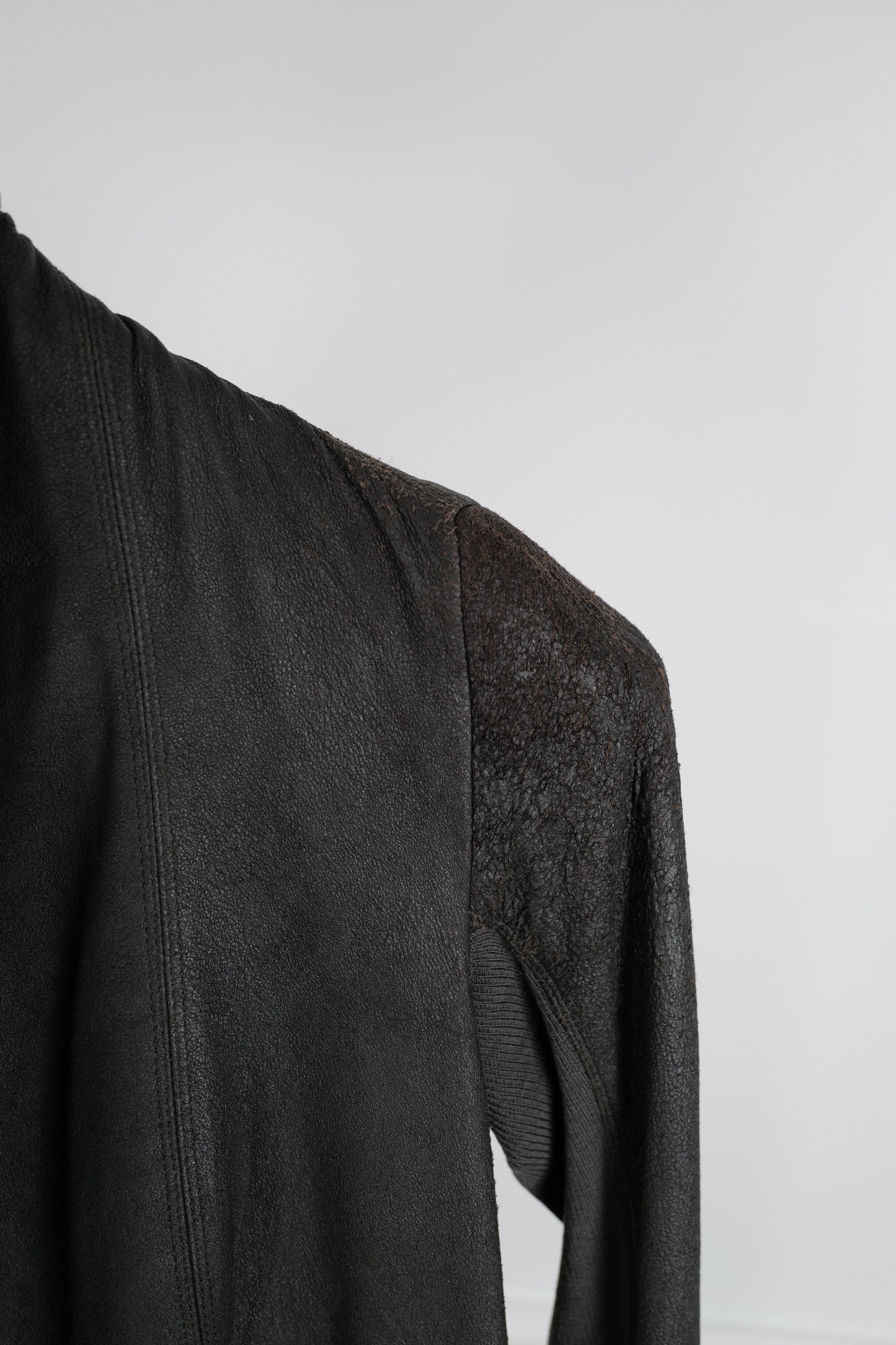 Rick Owens RICK OWENS LAMB LEATHER JACKET Size M / US 6-8 / IT 42-44 - 3 Thumbnail