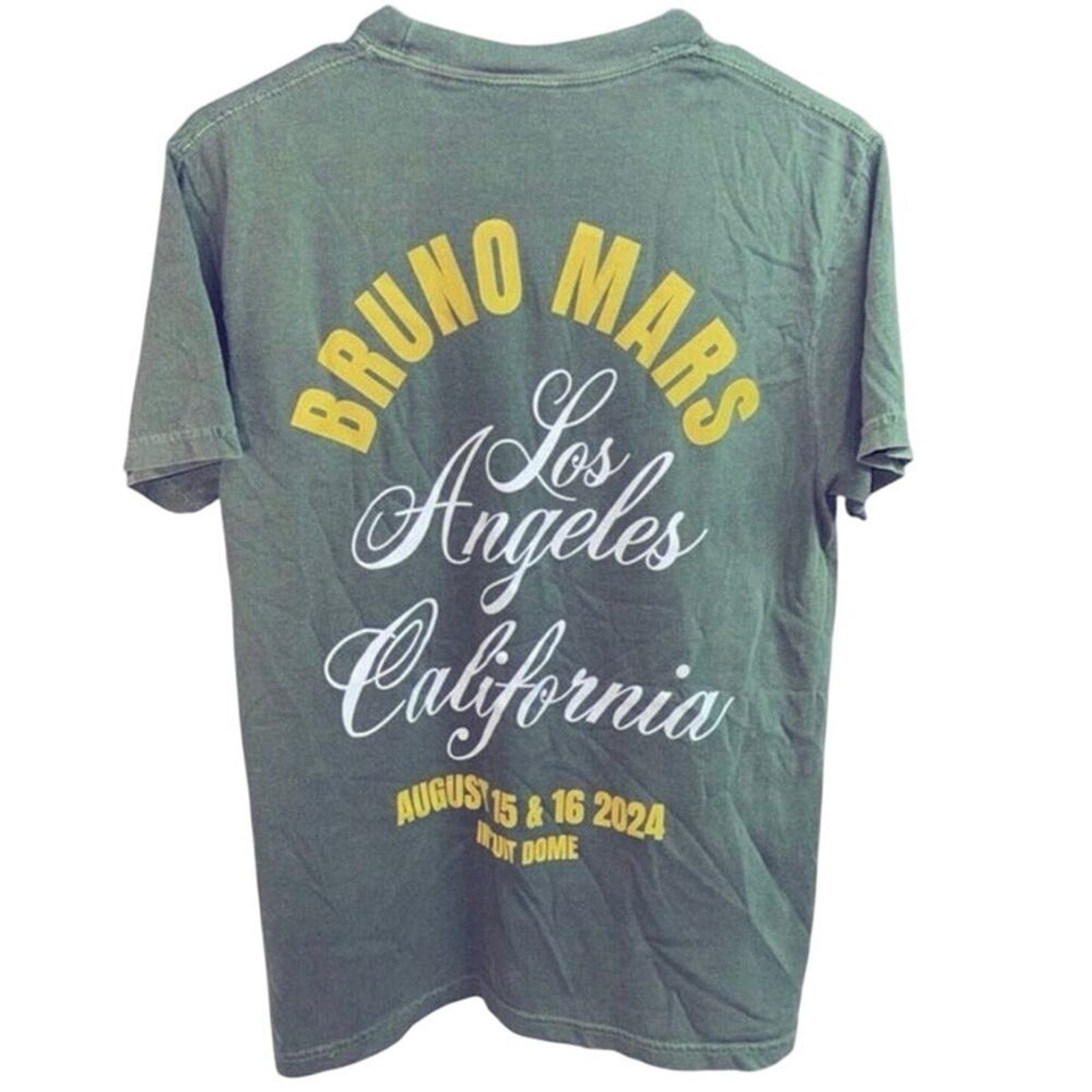 Other BRUNO MARS Los Angeles August 15 - 16 2024 Tee, Size L, New Size US L / EU 52-54 / 3 - 2 Thumbnail