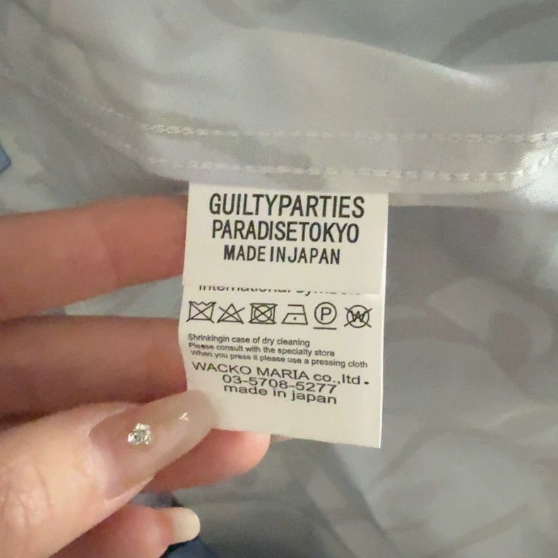 Wacko Maria Wacko Maria Japanese Brand Guilty Parties Shirt T-Shirt, S Size US XL / EU 56 / 4 - 5 Thumbnail