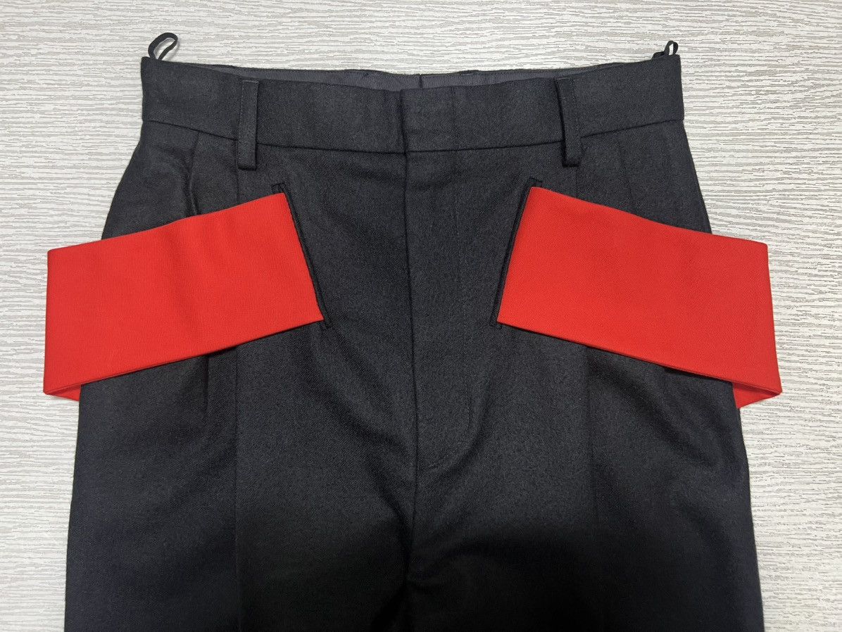 Givenchy Givenchy - Riccardo Tisci - F/W ‘14 - Wool Wide Leg Trousers Size 26" / US 2 / IT 38 - 5 Thumbnail