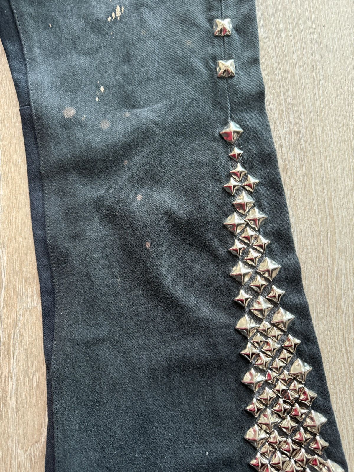 Gallery Dept. Gallery Dept. Studded La Flare Jeans Size US 32 / EU 48 - 8 Thumbnail