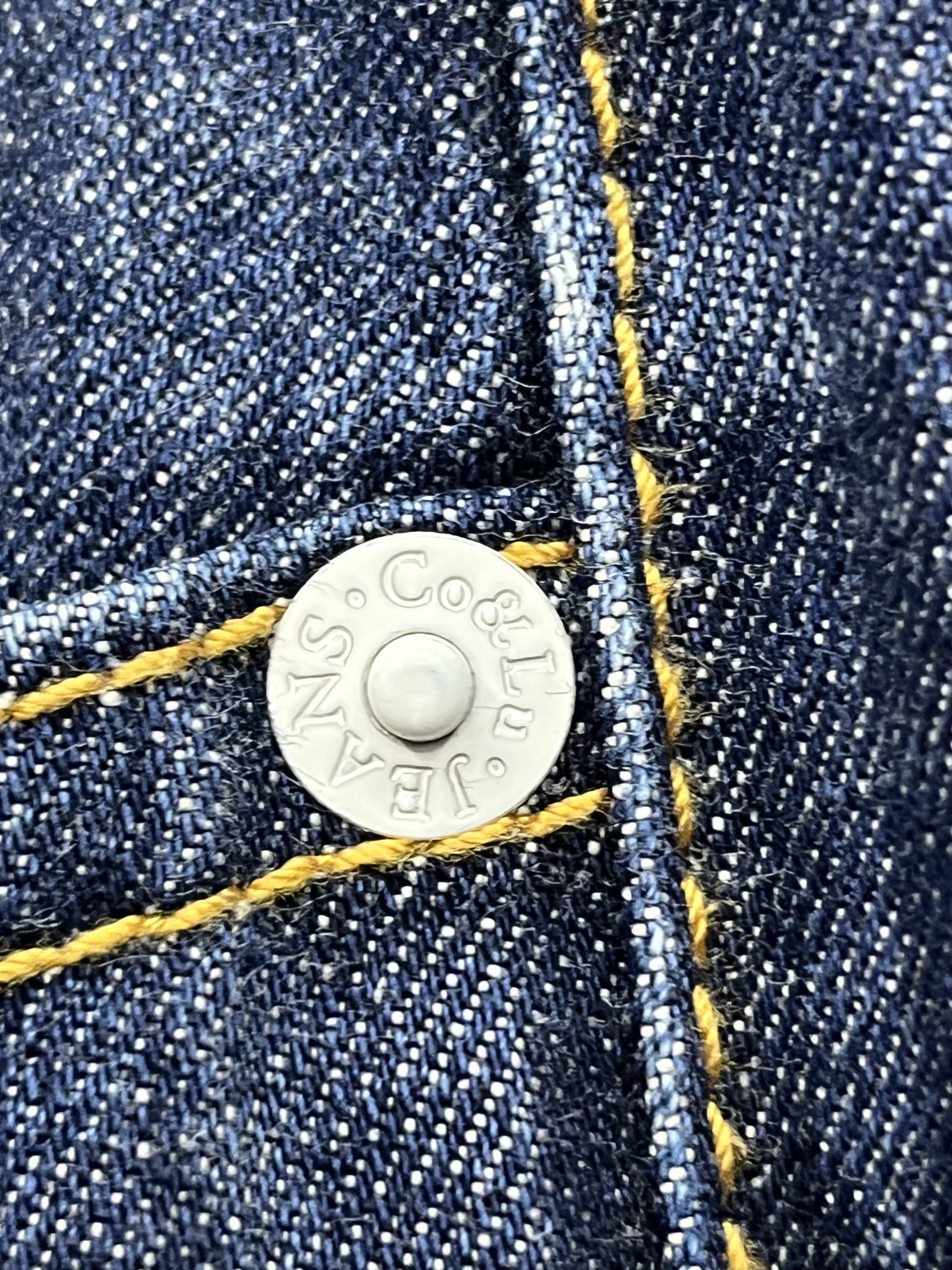 Other 🔥VERY RARE💥90’s CO&LU Big Print Blue Denim Size US 31 - 5 Thumbnail