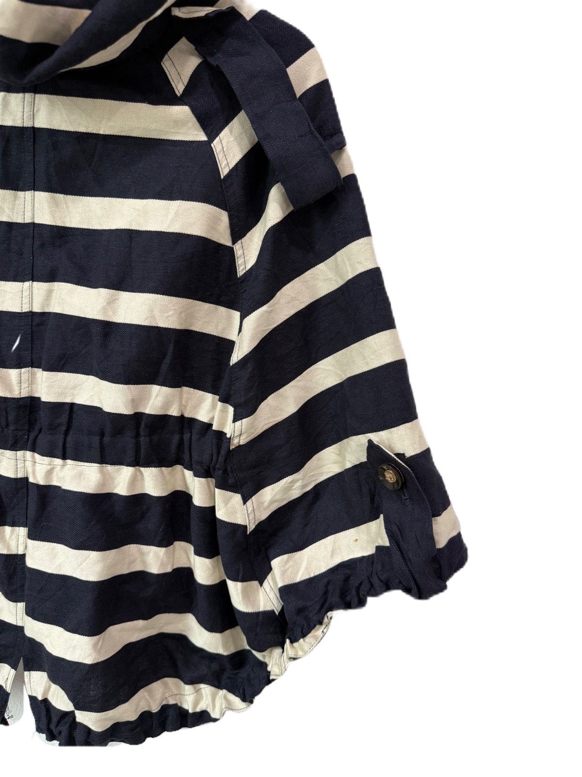 Le Grande Bleu (L.G.B.) Maitresse Stripe Poncho Size M / US 6-8 / IT 42-44 - 5 Thumbnail