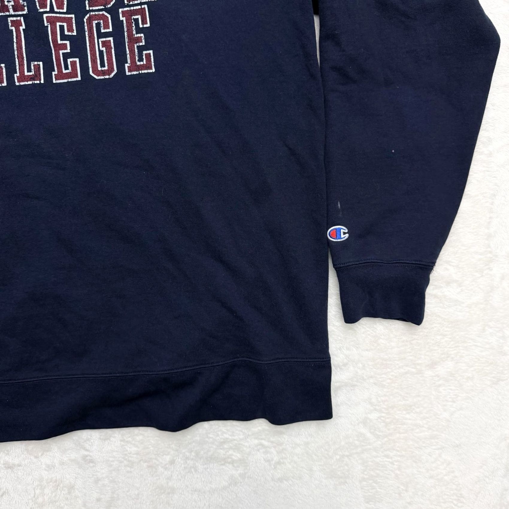 Champion Champion Catawba College Sweatshirt Men XL Blue 1/4 Zip Pullover Graphic Print College Hoodie Size US XL / EU 56 / 4 - 4 Thumbnail