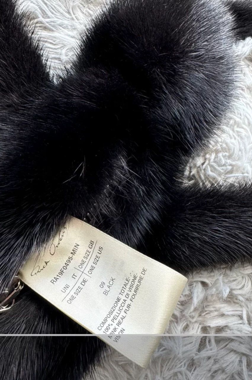 Rick Owens Rick Owens FW19 mink fur rabbit bag bag 2412-Nextarrow Size ONE SIZE - 9 Thumbnail