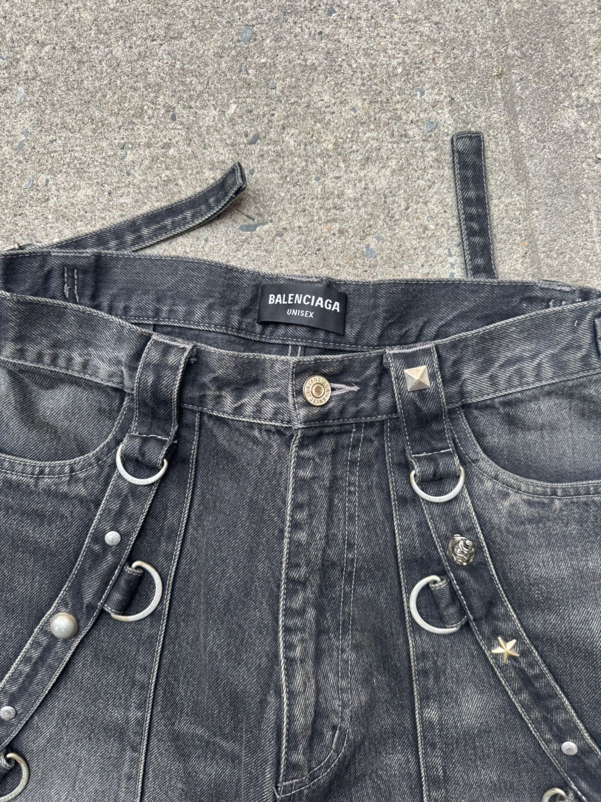Balenciaga Balenciaga Raver Denim Spring 22 Clones Collection Size US 30 / EU 46 - 6 Thumbnail