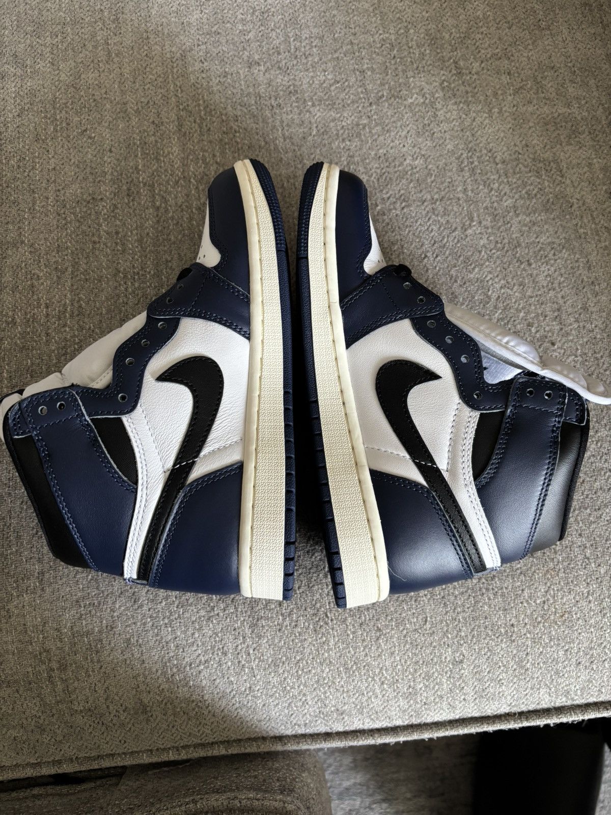 Jordan Brand Air Jordan 1’s Midnight Blue, Size 4M BRAND NEW NO BOX Size US 5 / EU 37 - 5 Thumbnail