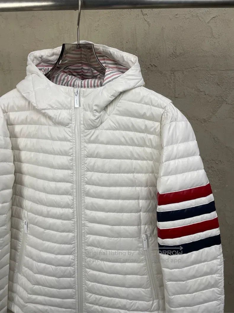 Thom Browne Thom Browne Evenhood down jacket Size US S / EU 44-46 / 1 - 3 Thumbnail