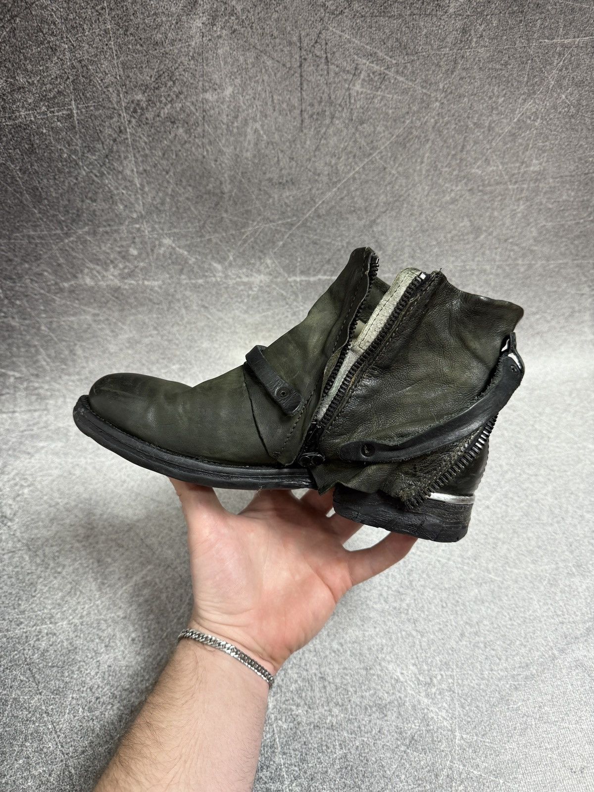 A.S. 98 Airstep Guidi 14h Addiction Style Leather Boots