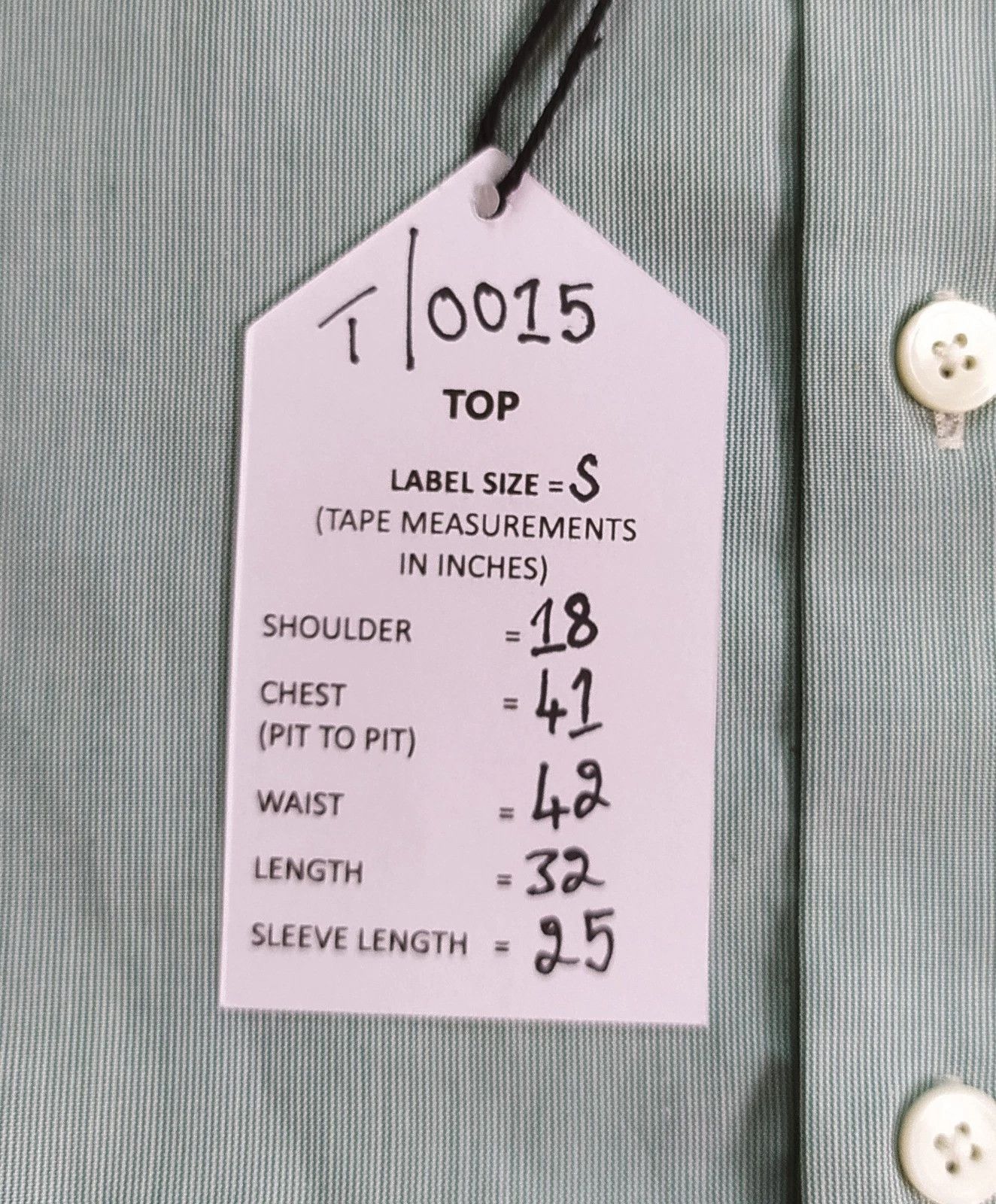 Thomas Pink Thomas Pink Tailored Fit Stripe Formal Shirt T 0015 Size US S / EU 44-46 / 1 - 5 Thumbnail
