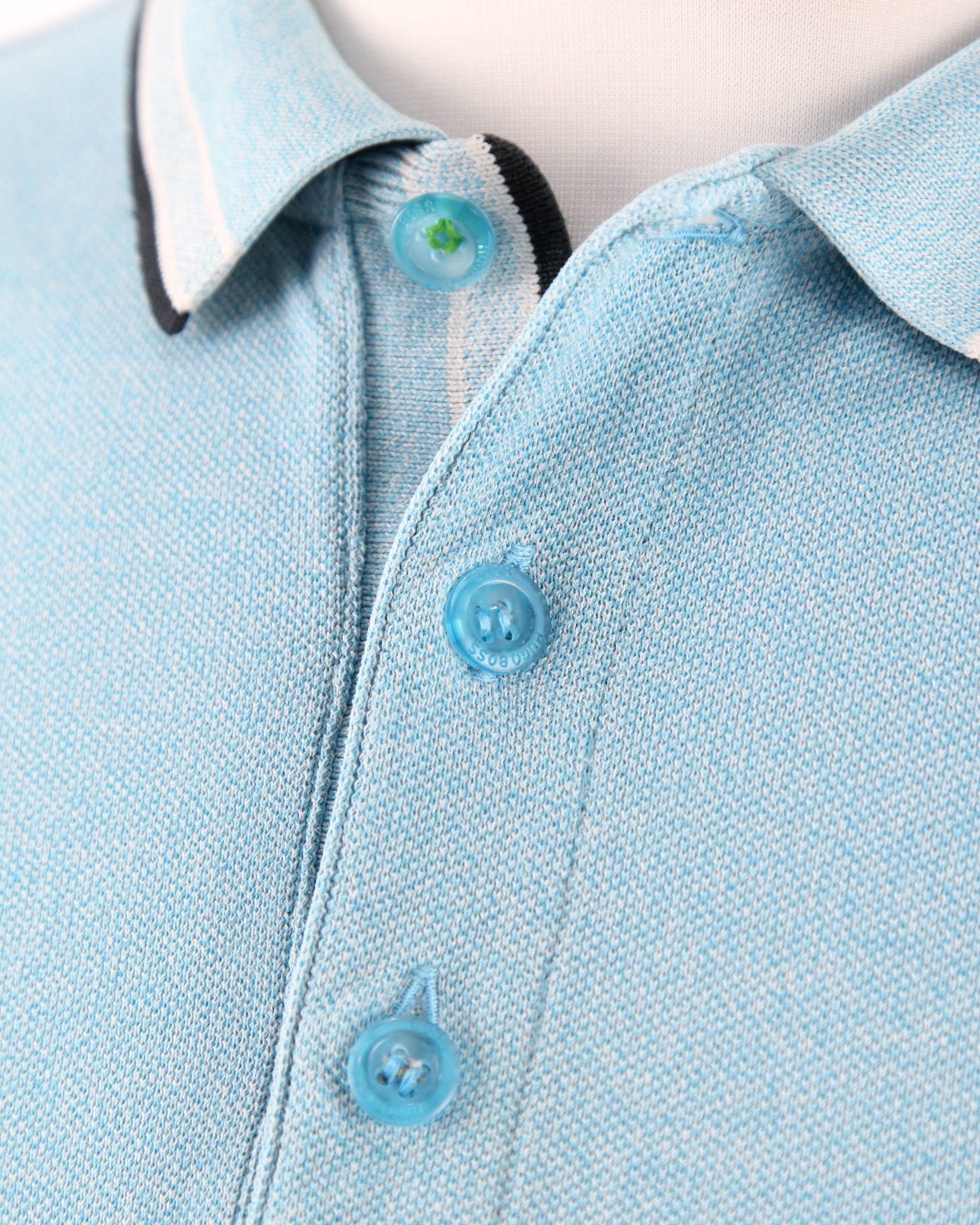 Hugo Boss HUGO BOSS Blue polo shirt with logo Size US L / EU 52-54 / 3 - 6 Thumbnail