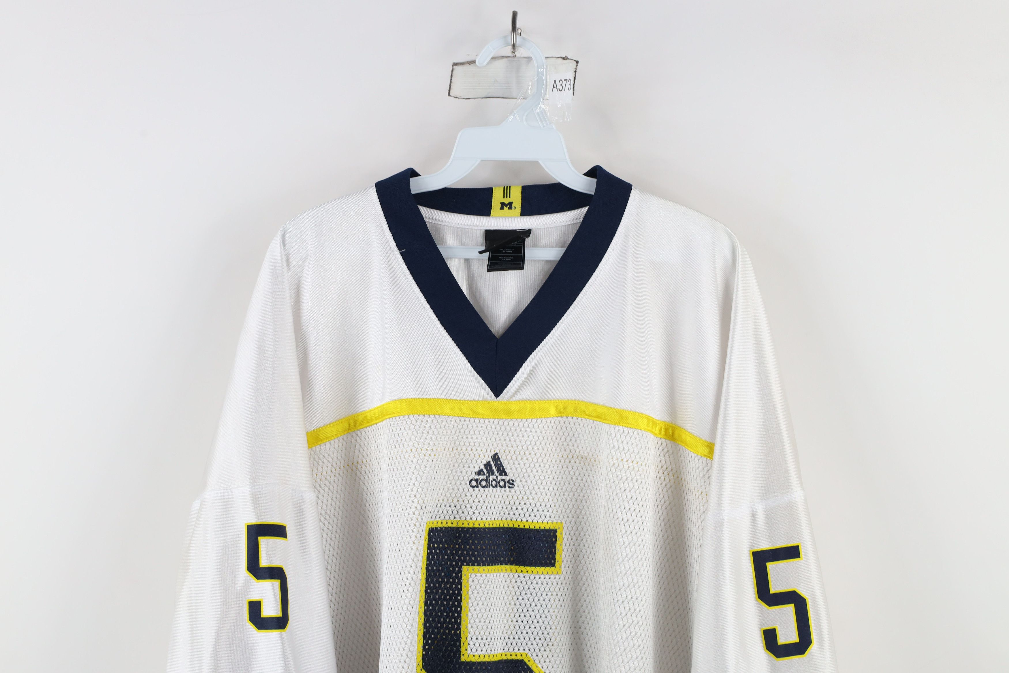 Adidas × Vintage Vintage Adidas University of Michigan Football Jersey #5 Size US XXL / EU 58 / 5 - 2 Thumbnail