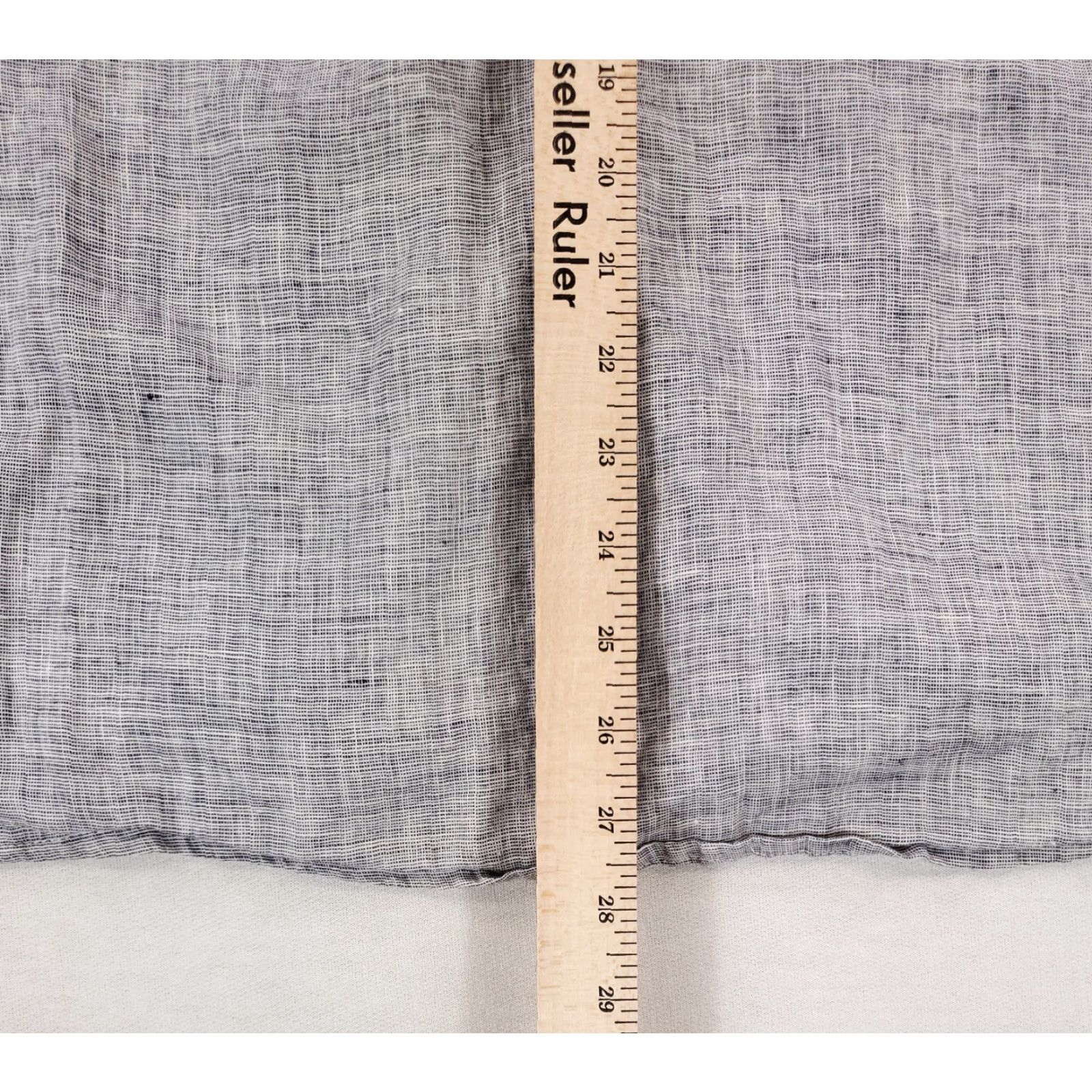FLAX FLAX Flax Jeanne Englehart 100% Linen Short Sleeve Shirt Women's S Plus Size Gray Linen Short Sleeve Shirt Women's S Size S / US 4 / IT 40 - 5 Thumbnail