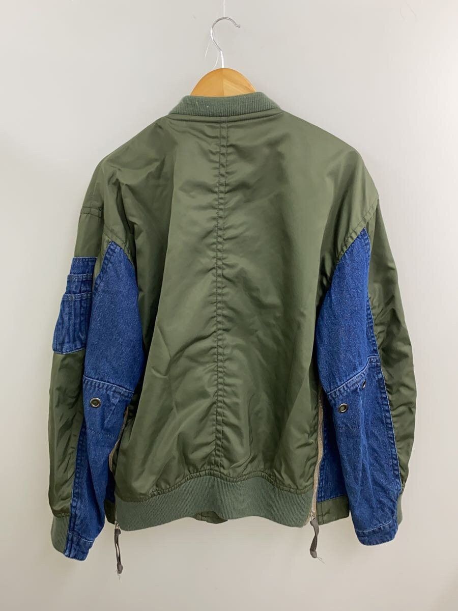 Avirex Avirex Nylon Flight Jacket Khaki Size US XL / EU 56 / 4 - 2 Thumbnail