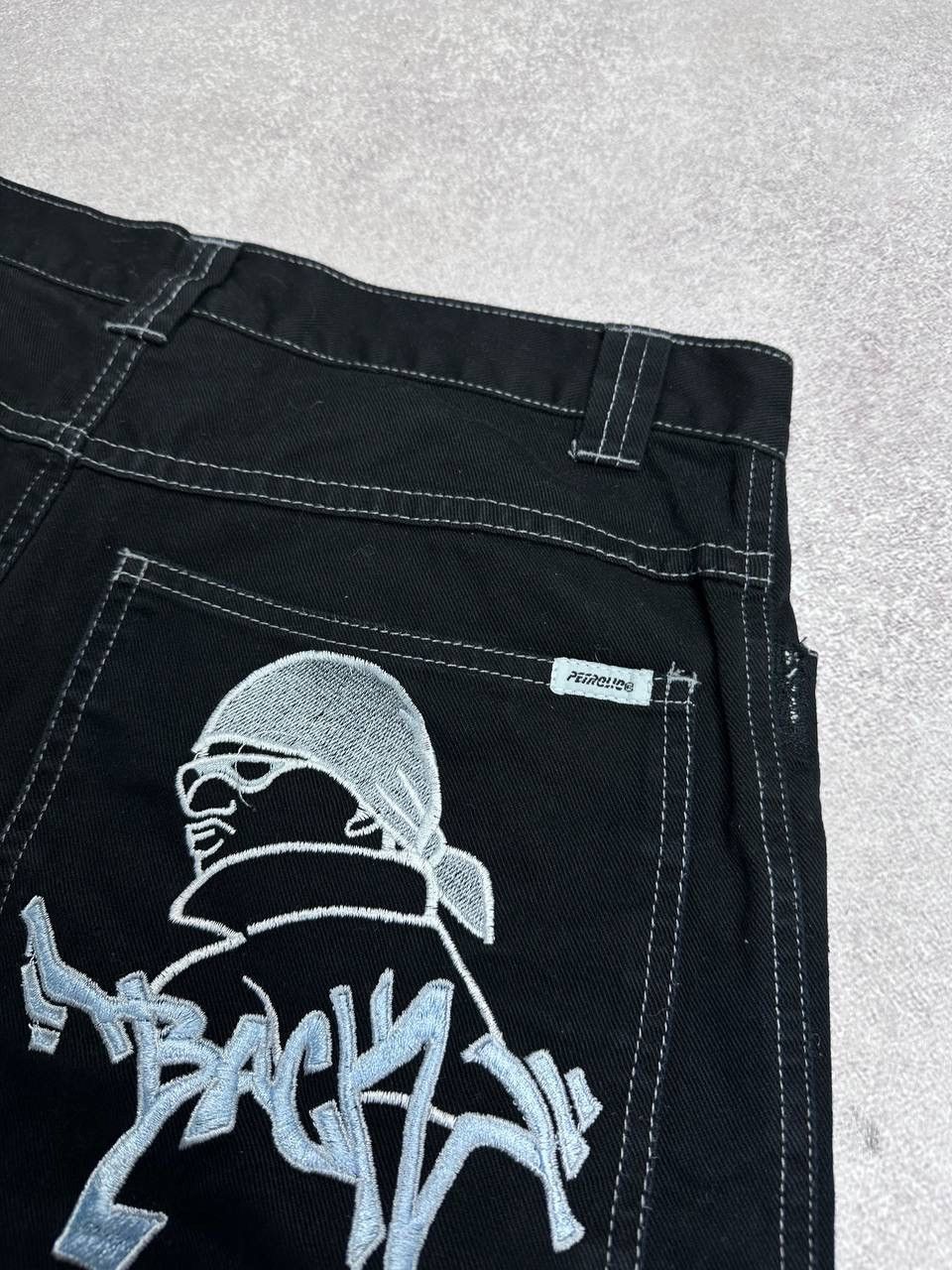JNCO Vintage 90s Fubu Jnco Style Rap Y2K Jeans 34 Size US 34 / EU 50 - 5 Thumbnail