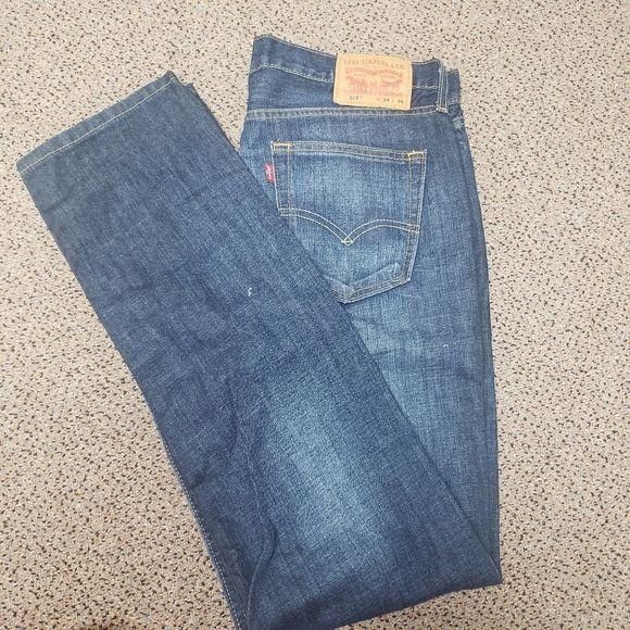 Levi's Levi's Jeans 514. 34/34 Size US 34 / EU 50 - 3 Thumbnail