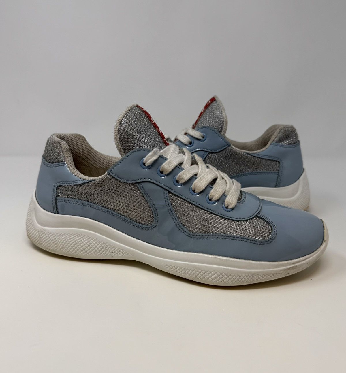 Prada Prada Americas Cup Sneaker Light Blue Size US 8.5 / EU 41-42 - 1 Thumbnail