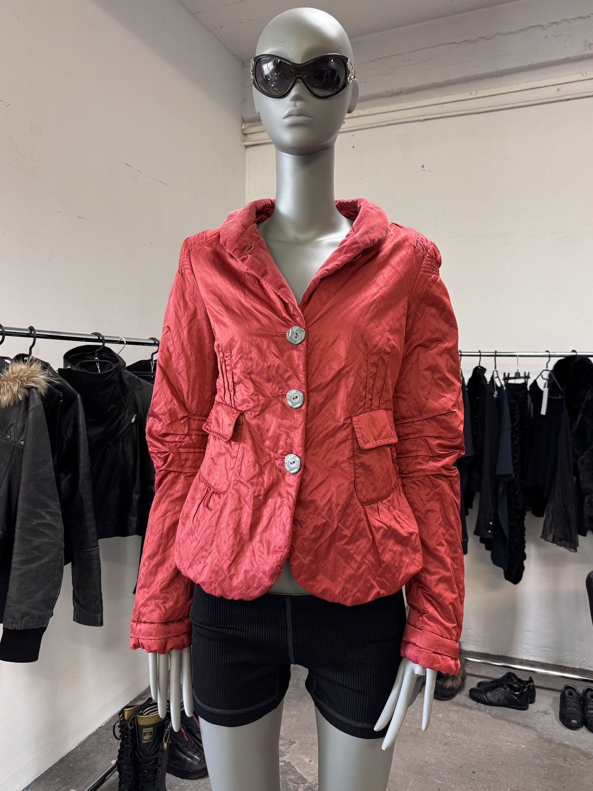 Marithe + Francois Girbaud Martine Francois Girbaud Archive Bomber Blazer Jacket Size L / US 10 / IT 46 - 2 Thumbnail