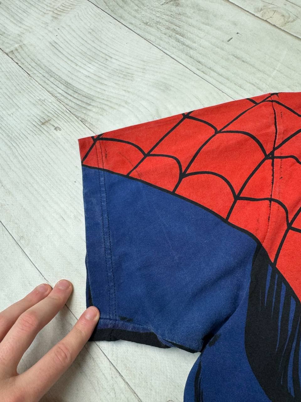 Marvel Comics Vintage Spiderman 00s Marvel Mad Engine AOP Suit Tee Size US XL / EU 56 / 4 - 11 Thumbnail