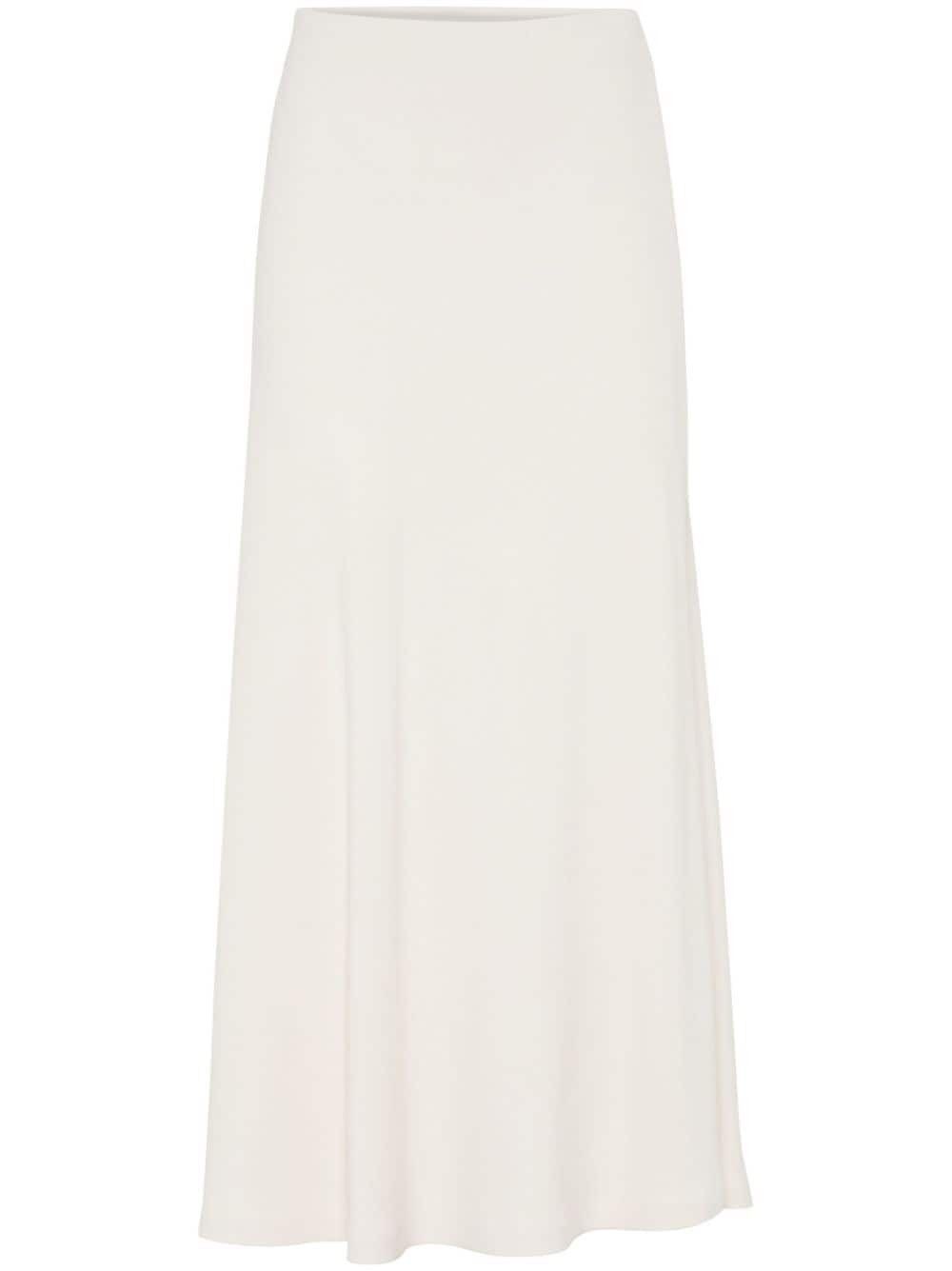 Brunello Cucinelli VISCOSE TWILL FLUTE SKIRT Size 27" / US 4 / IT 40 - 1 Thumbnail