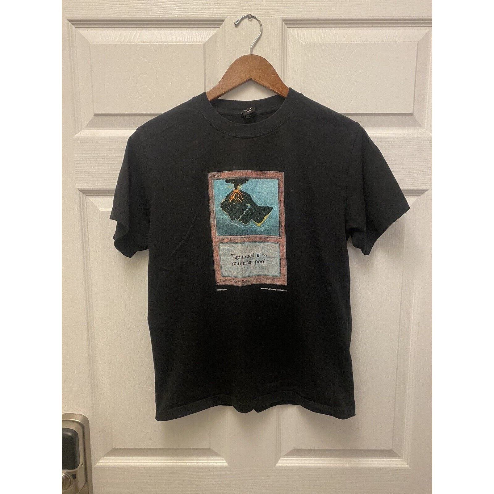 image of Brain Dead X Magic The Gathering The Island Black Size Xs, Men's