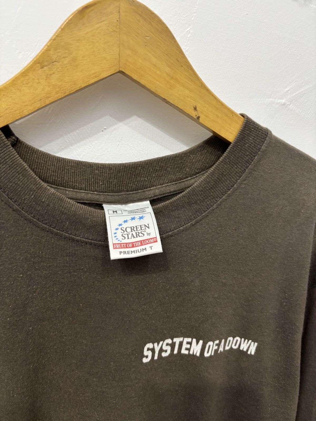 Band Tees Vintage Y2K System Of A Down Mushroom Band Tshirt Size US L / EU 52-54 / 3 - 3 Thumbnail