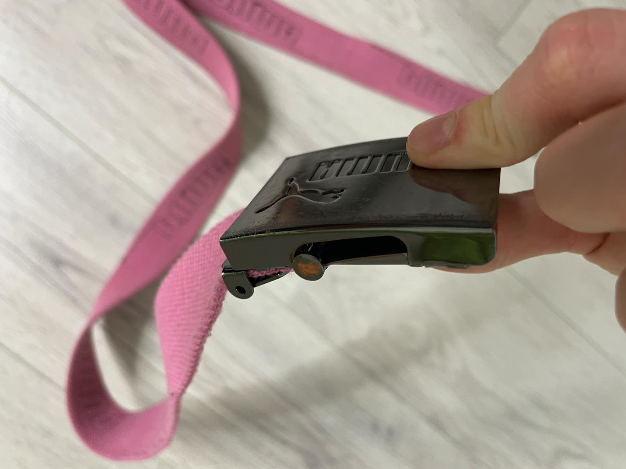 Puma × Vintage Vintage Puma y2k belt pink Size ONE SIZE - 3 Thumbnail