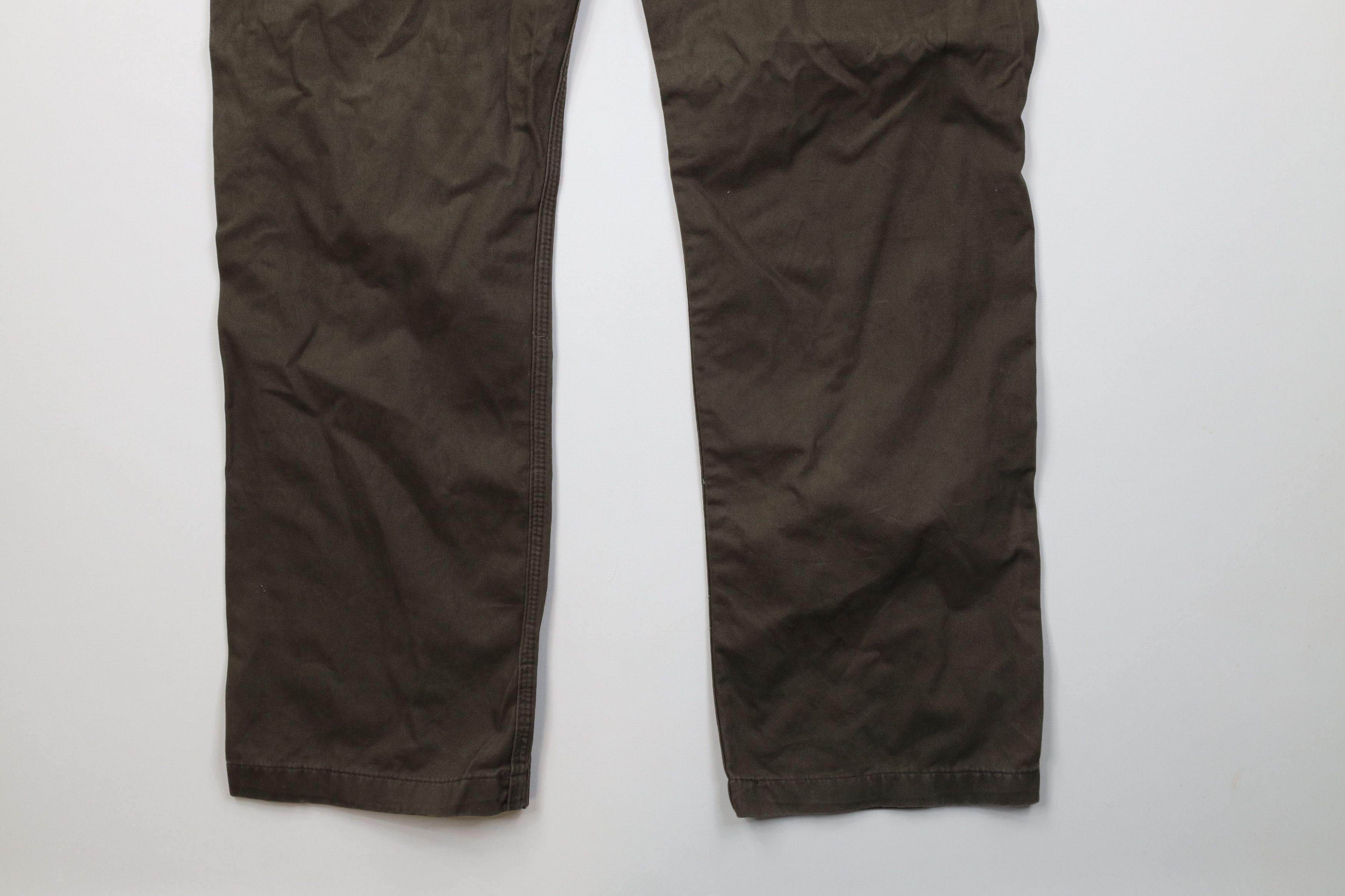 Carhartt Vintage Y2K Carhartt Fit Wide Leg Dungaree Pants Green Size US 38 / EU 54 - 13 Thumbnail