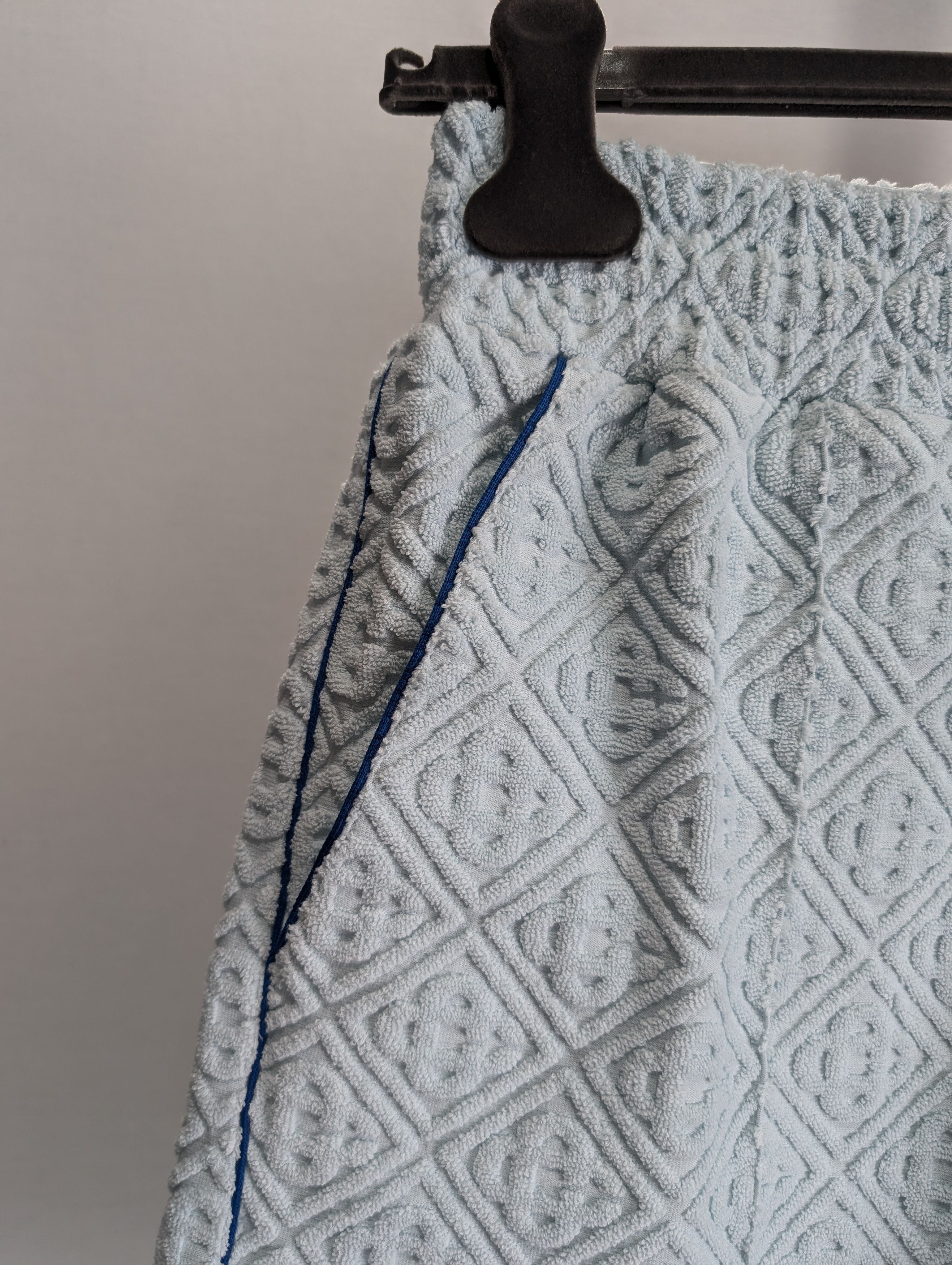 Casablanca o1rshd1 DUP / Towelling Monogram Shorts in Light Blue Size US 30 / EU 46 - 5 Thumbnail