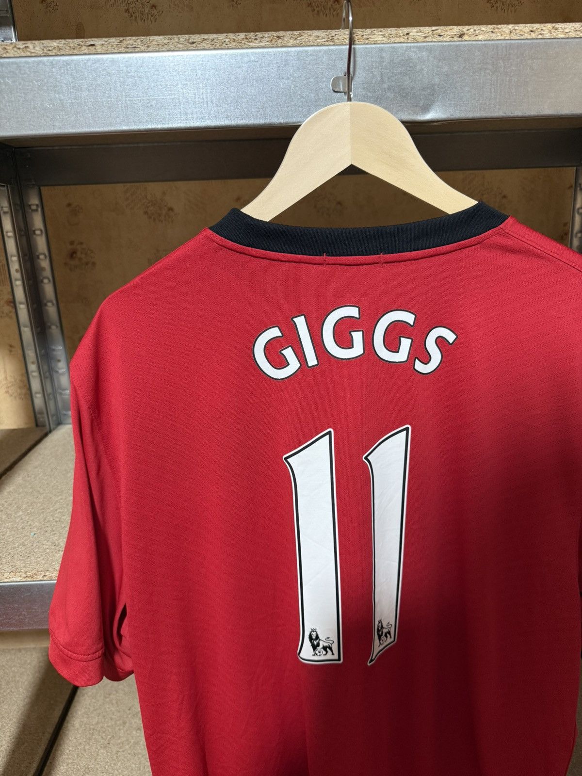 Nike × Vintage Nike 2009 2010 Manchester United Giggs Home Soccer Jersey Size US XXL / EU 58 / 5 - 10 Thumbnail