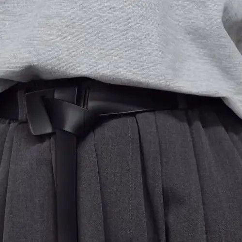 Japanese Brand × Vintage Fashion retro leather knot belt minimal Size ONE SIZE - 2 Thumbnail