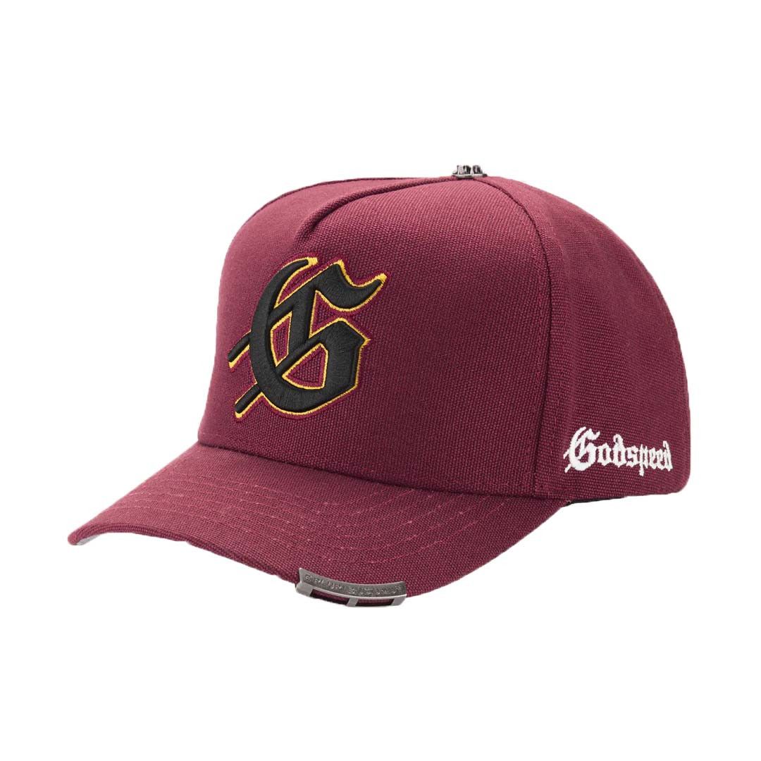 Godspeed Insignia Hat Red Wine Size ONE SIZE - 1 Thumbnail