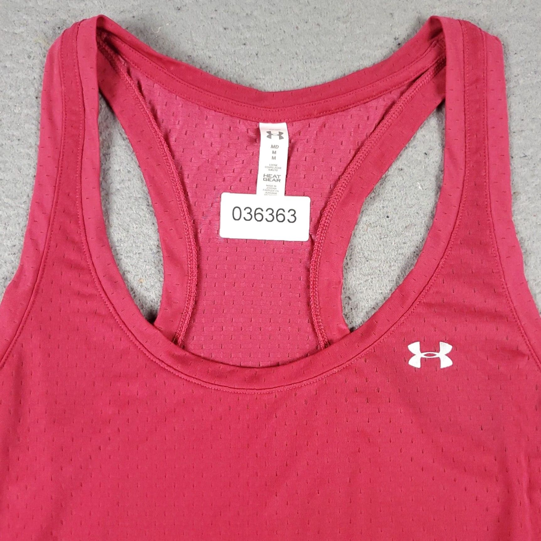 Under Armour Under Armour Tank Top Shirt Womens Medium Pink Active Running Gym Size M / US 6-8 / IT 42-44 - 3 Thumbnail