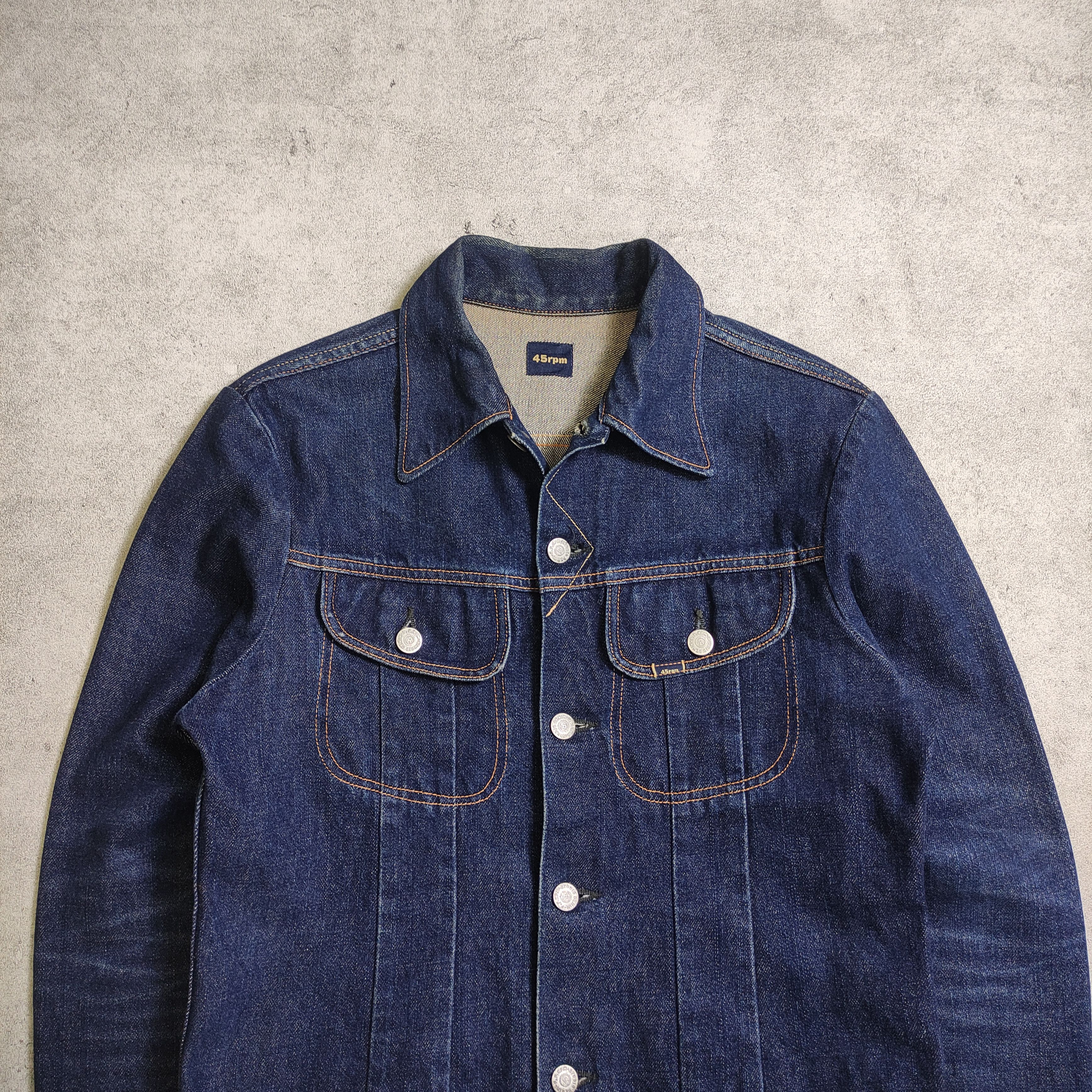 45rpm × Japanese Brand 45rpm Denim Jacket Japanese brand Size US L / EU 52-54 / 3 - 3 Thumbnail