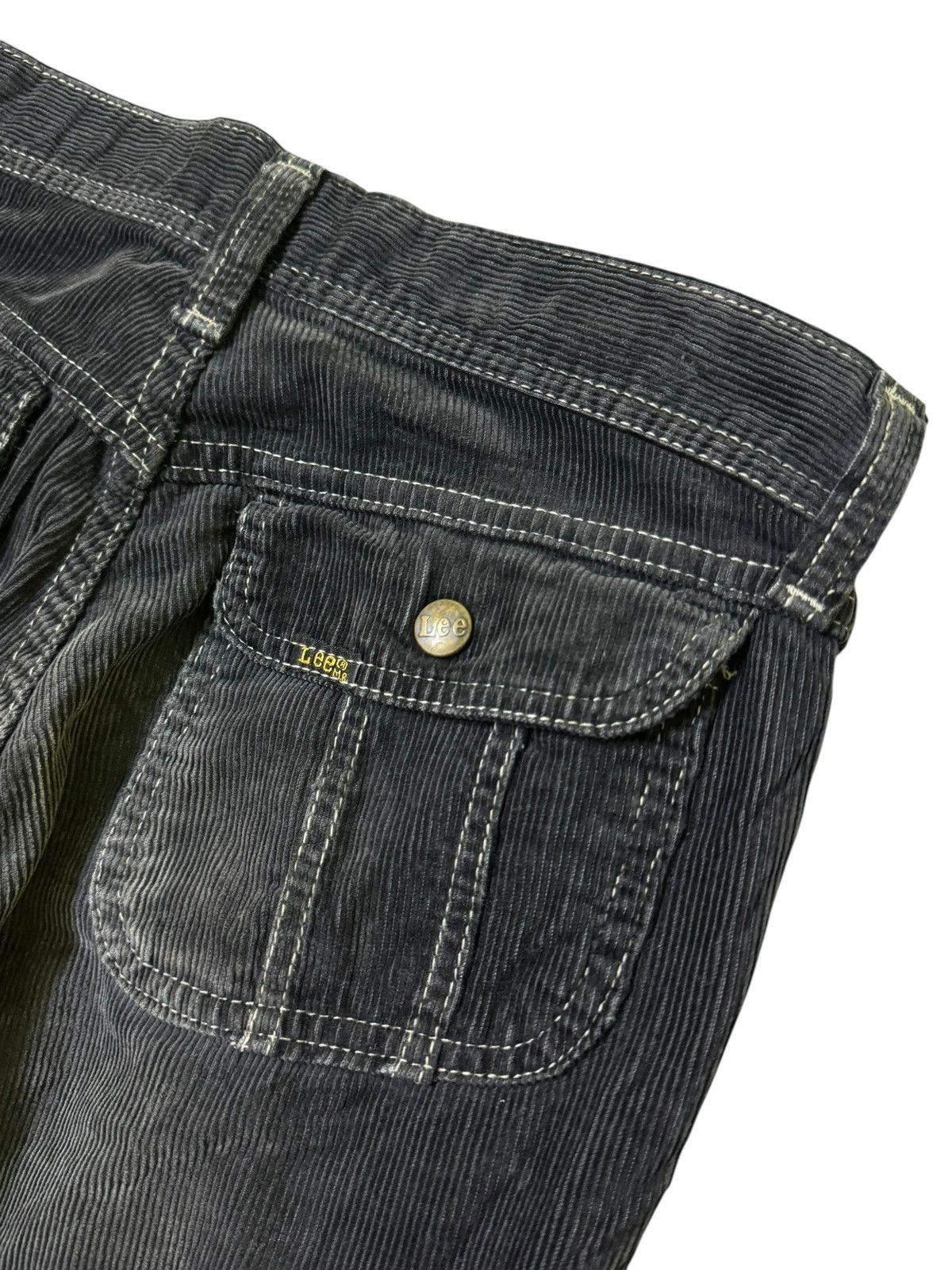 Hysteric Glamour × Lee VINTAGE LEE CORDUROY BLACK FADED Size US 27 - 14 Thumbnail
