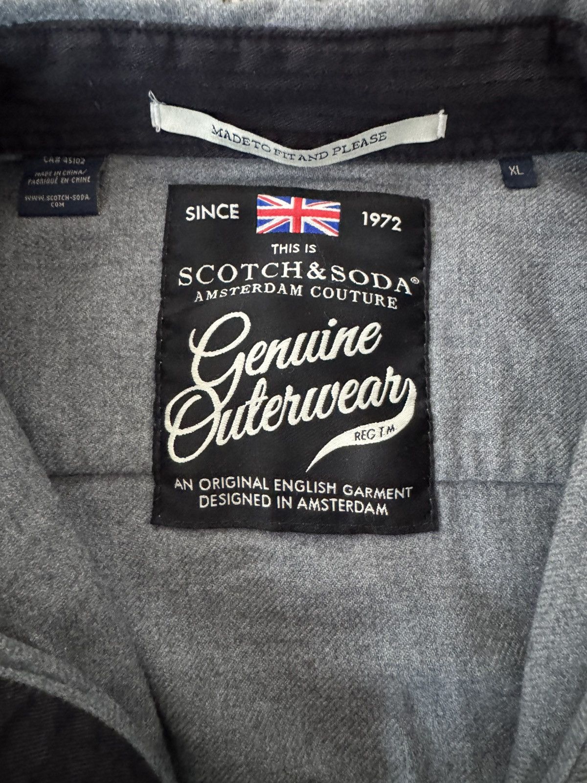 Scotch & Soda Scotch & Soda Half Zip-up Pullover Size US XL / EU 56 / 4 - 3 Thumbnail