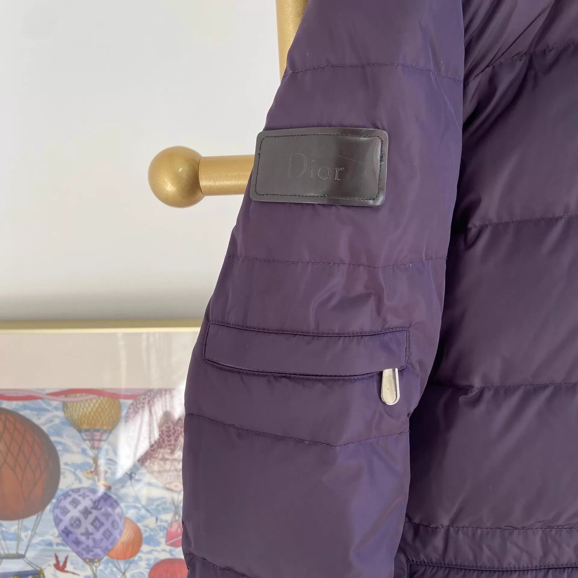 Dior Dior Purple Down Jacket F36 Size XS / US 0-2 / IT 36-38 - 5 Thumbnail