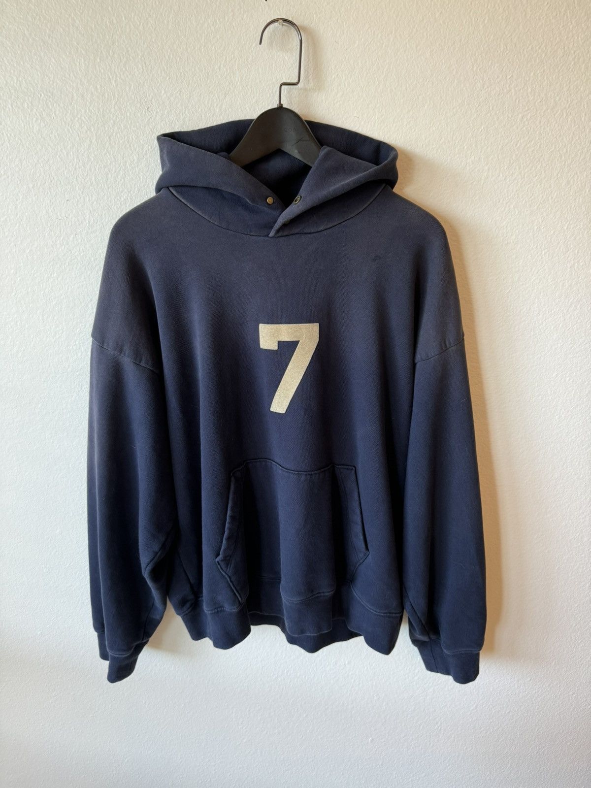 Fear of God Fear of God Seventh Collection Navy Hoodie | Grailed Fear of God Fear of God Seventh Collection Navy Hoodie | Grailed