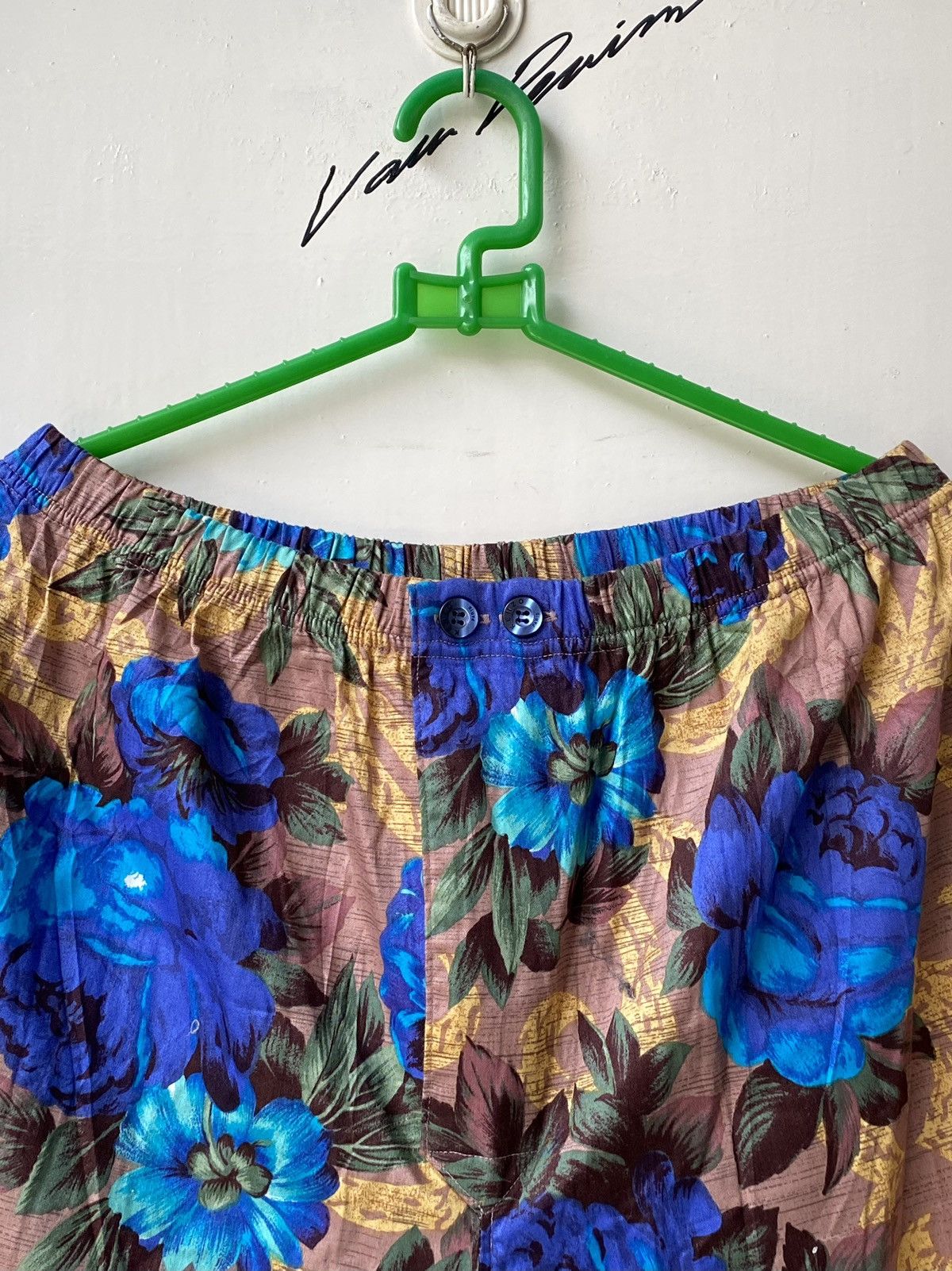 Kenzo KENZO PARIS Flowers Motive Pants Size US 27 - 3 Thumbnail