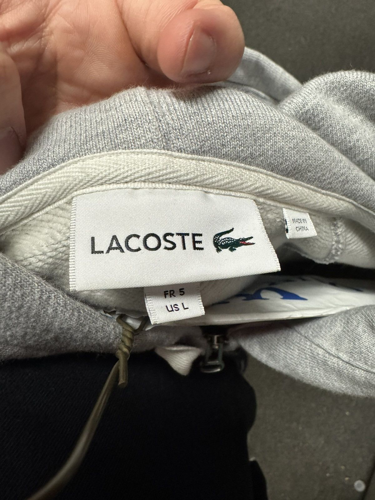 Lacoste Lacoste hoodie Size US L / EU 52-54 / 3 - 4 Thumbnail