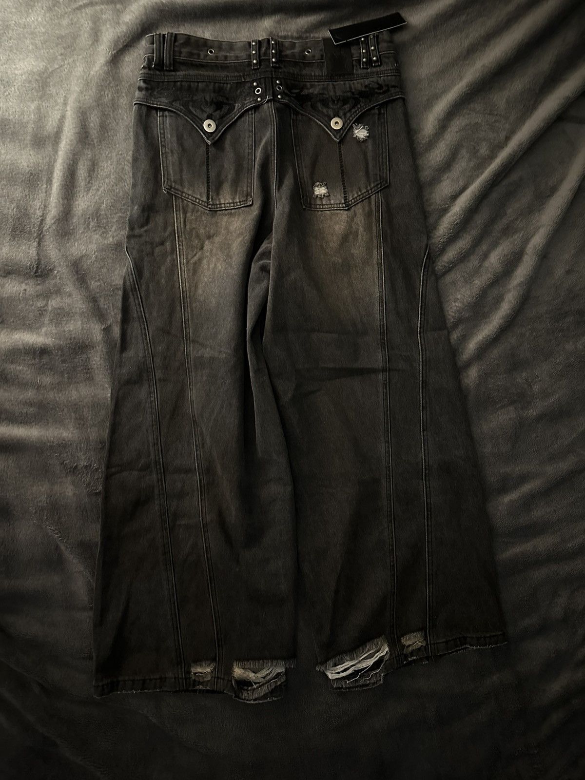 Vintage SDN Black 03 Denim Size US 32 / EU 48 - 2 Thumbnail