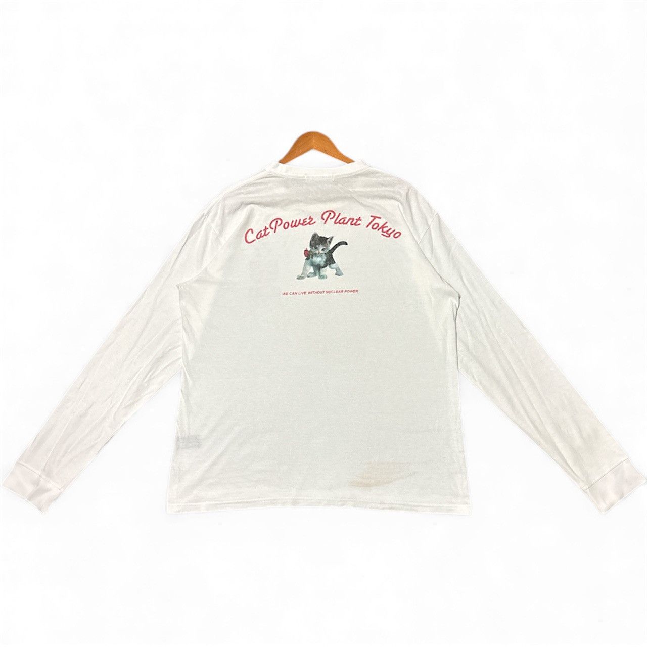 Undercover ‼️RARE‼️UNDERCOVER “CAT POWER PLANT” LONGSLEEVE TEE🔥 Size US XL / EU 56 / 4 - 1 Thumbnail