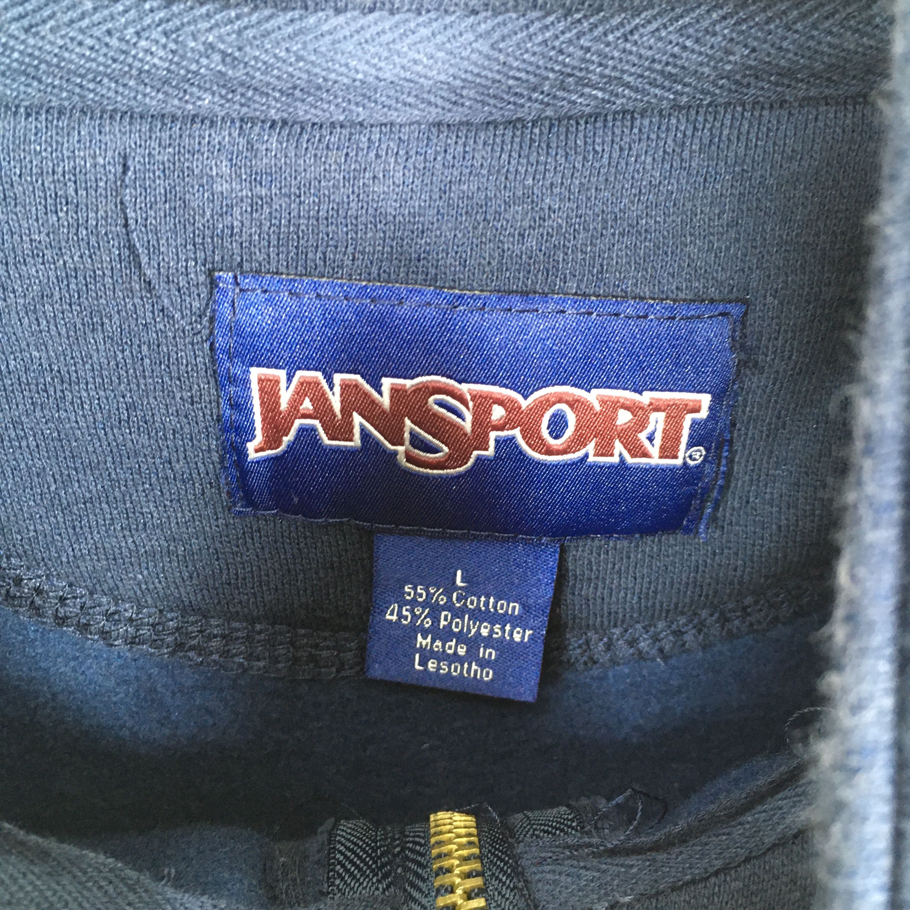 Jansport × Vintage Vintage United States Navy Half Zipper Sweatshirt Large Size US L / EU 52-54 / 3 - 5 Thumbnail